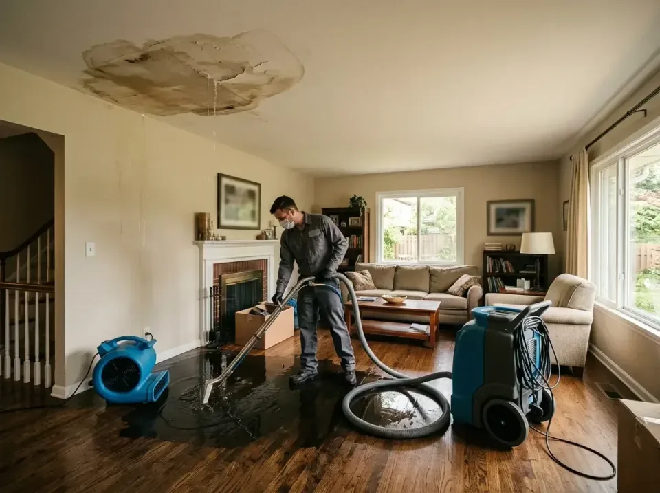 attic-pipe-burst-ceiling-drip-008 — frequently asked questions, Water Damage Restoration & Carpet Care in East Lansing, MI